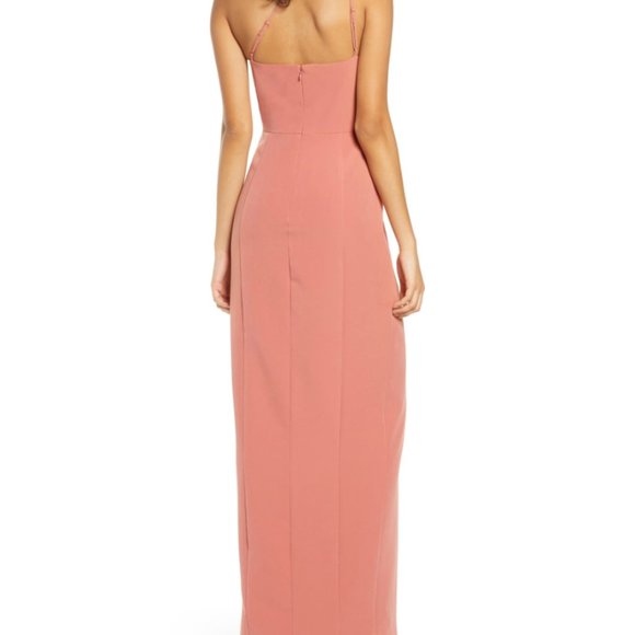 WAYF - The Lenore One Shoulder Column Dress - Picture 3 of 7